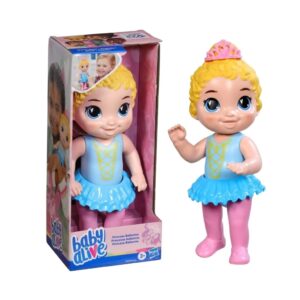 Boneca Baby Alive Princesa Bailarina Loira Hasbro 18528