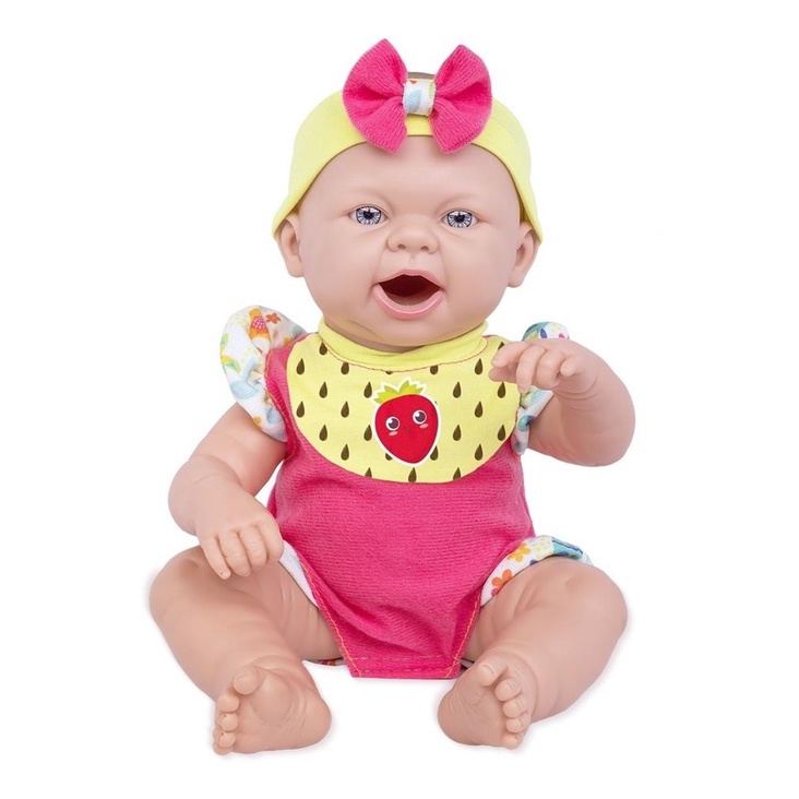 Boneca Baby Ninos Hora Do Lanche Reborn Cotiplás — Brinquedos