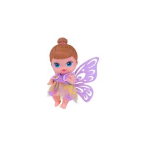 Boneca Babys Collection Mini Fada Morena Com Chupetinha Super Toys 373