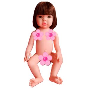Boneca Bebê Mamãe Reborn Vinil Siliconado Chupeta de Imã 48cm!