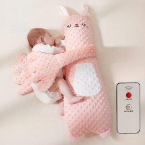 Boneca Calmante para Bebê com Tapinhas Automáticos Pelúcia para Sono