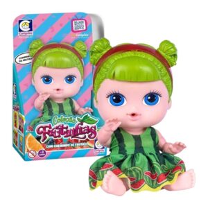 Boneca Coleção Frutinhas Melancia Blister Cotiplás Brinquedo Infantil