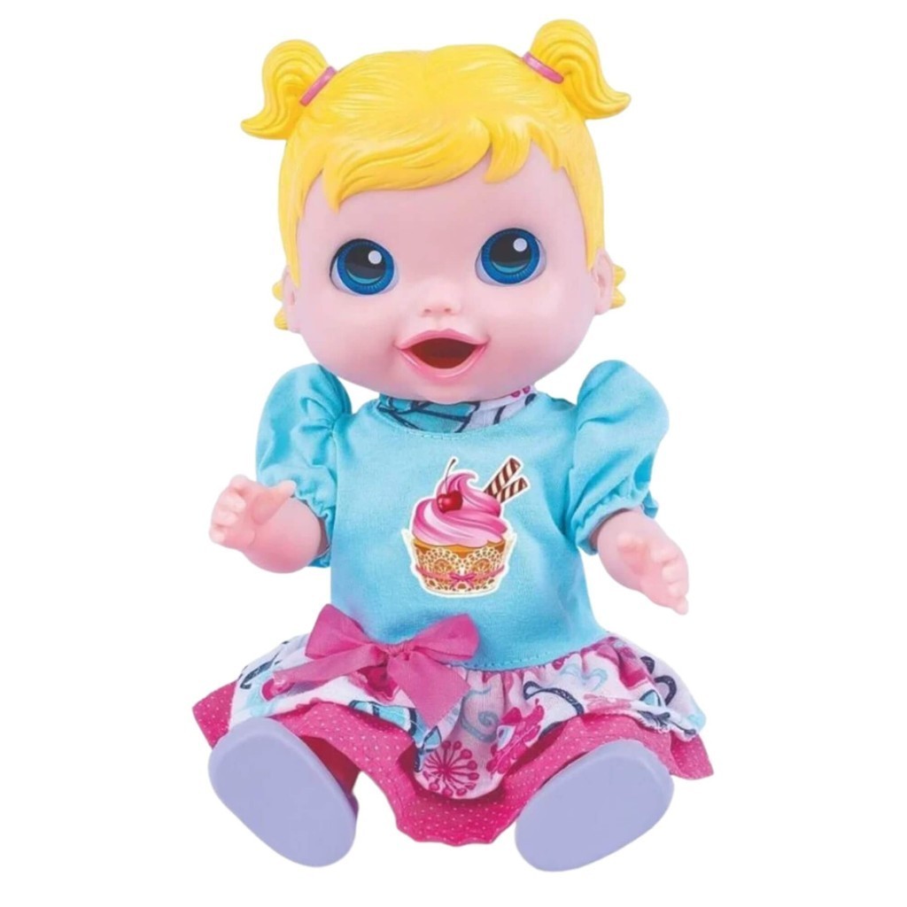 Boneca Comidinha Babys Collection Super Toys 318