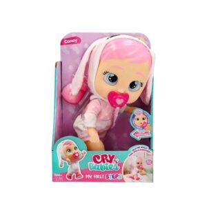 Boneca Cry Babies Meus Primeiros Passos Coney Interativa Multikids