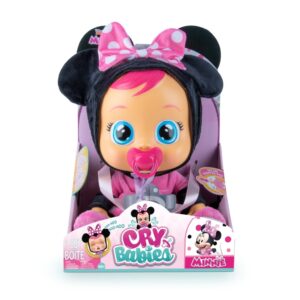 Boneca Cry Babies Minnie Multikids Chora Lagrimas De Verdade