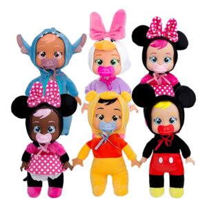 Boneca Cry Babies Sortido E Unitário Tiny Cuddles Disney