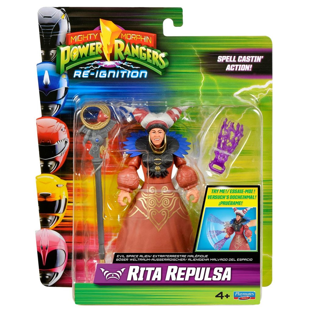 Boneca da Rita Repulsa Power Rangers Re-Ignition — Brinquedos