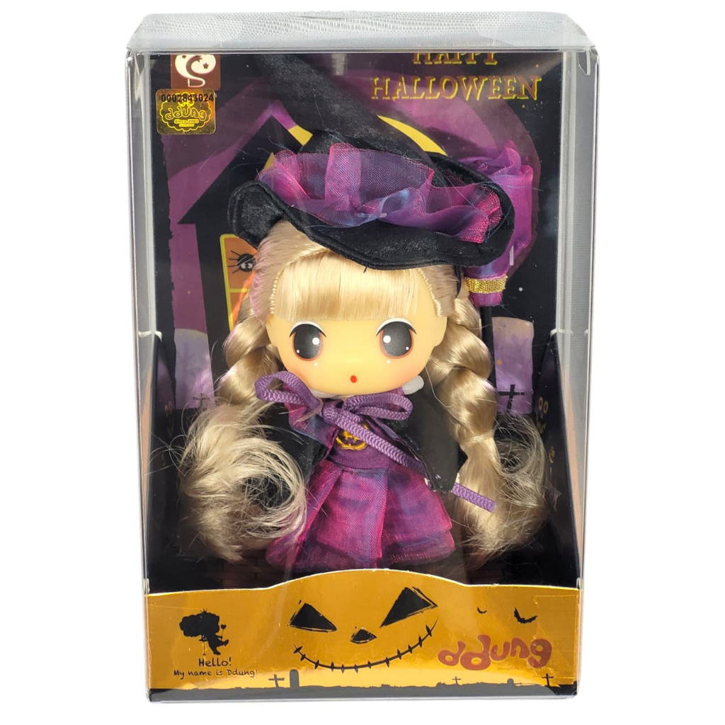 Boneca ddung happy halloween bruxinha Toys Import J24113335 — Brinquedos