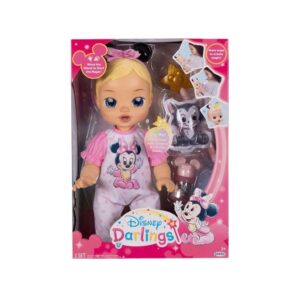 Boneca Disney Darlings Minnie Mouse com Sons Reais e Luzes Multikids