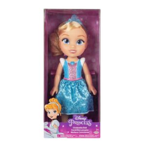 Boneca Disney Princesa Cinderela 38cm Com Sapatos Removiveis Multikids