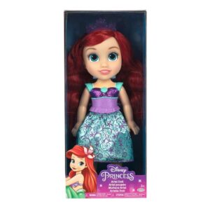 Boneca Disney Princesas Ariel 38cm para Crianças a Partir de 3 Anos