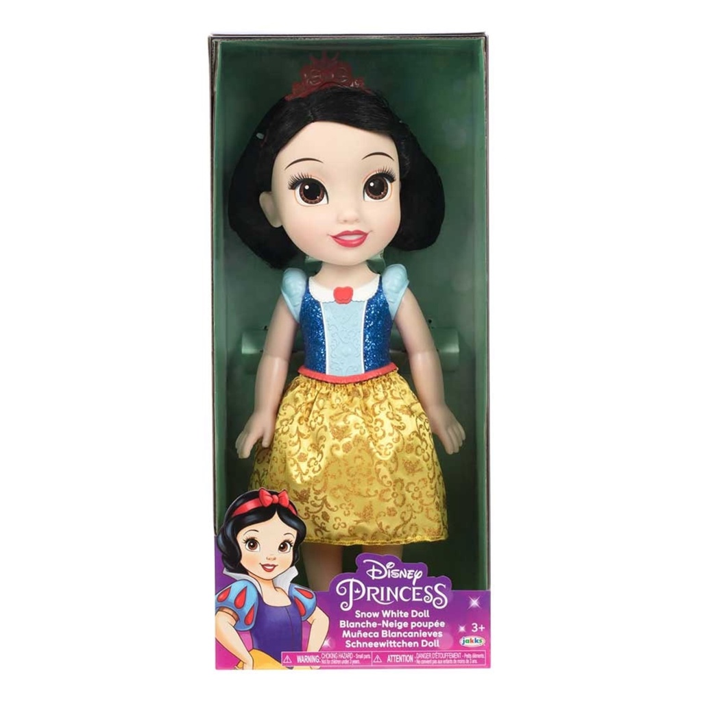 Boneca Disney Princesas Branca de Neve 38cm com Sapatos Removíveis