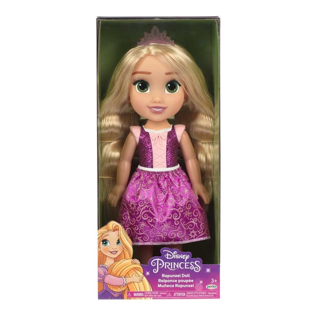Boneca Disney Princesas Rapunzel 38cm com Sapatos Removíveis +3 Anos — Brinquedos