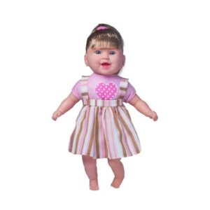 Boneca Falante Plástico Vinil 44cm Produz 115 Frases Diferentes 3