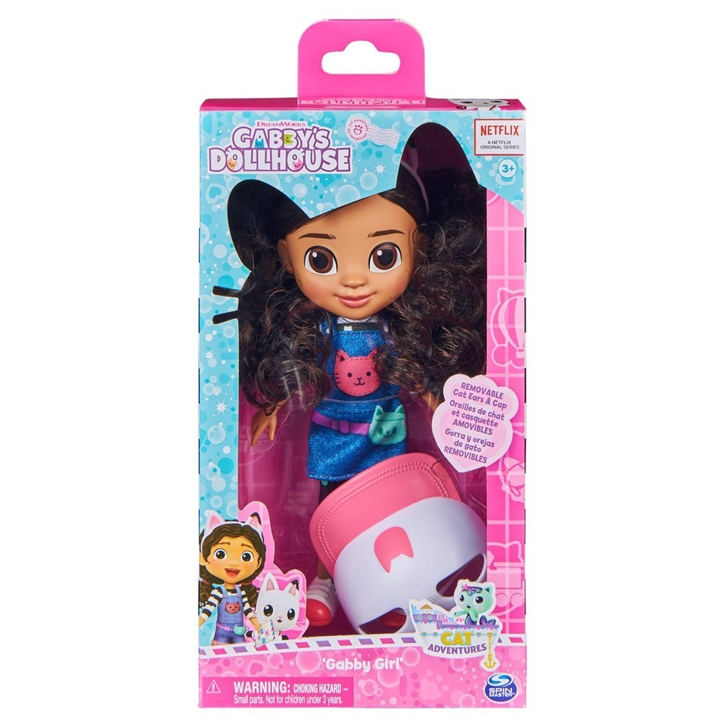 Boneca Gabby de 20cm com Boné Gabby's Dollhouse