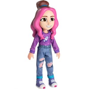 Boneca Katlen Dos Rosa Youtuber Vinil 25 Cm Baby Brink