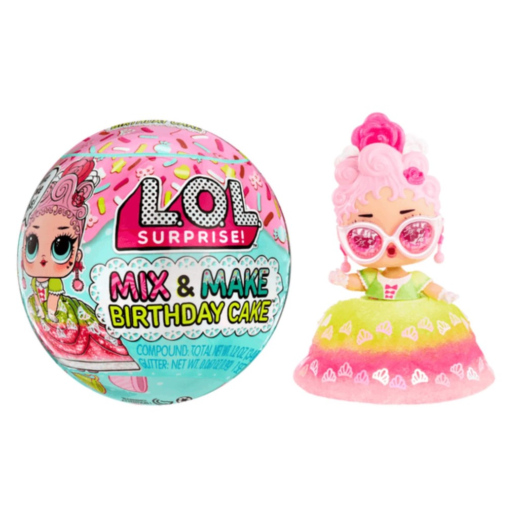 Boneca L.o.l. Surprise Mix Make Birthday Cake Tots Mga Brinquedo