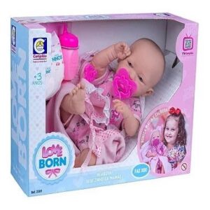 Boneca Love Born Bebezinho Da Mamãe