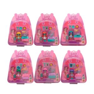 Boneca Lovely Little Girls Super Pet Shop Sortida e Unitária Multikids