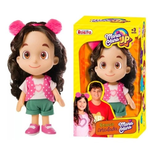 Boneca Maria Clara Baby Brink Rosita Original Irmã JP