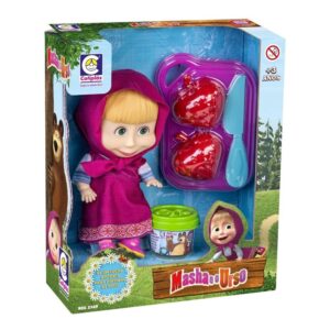 Boneca Masha E O Urso Frutinha Cotiplas