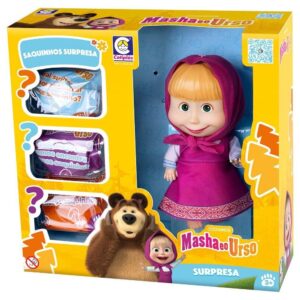 Boneca Masha Surpresa Cotiplás