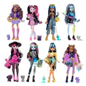 Boneca Monster High Novo Visual com Pet Mattel