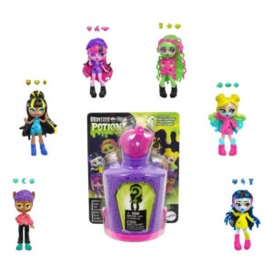Boneca Monster High Poções De Monstro Surpresa Visor Verde Mattel