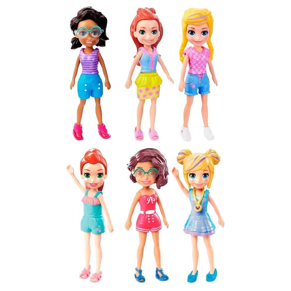Boneca Polly Pocket Básica Modelos Sortidos