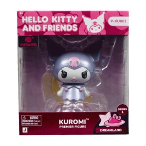 Boneca Premium Kuromi de 10cm Hello Kitty