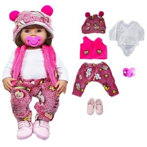 Boneca Reborn Roupa Brilha no Escuro Mamãe Reborn 45cm!