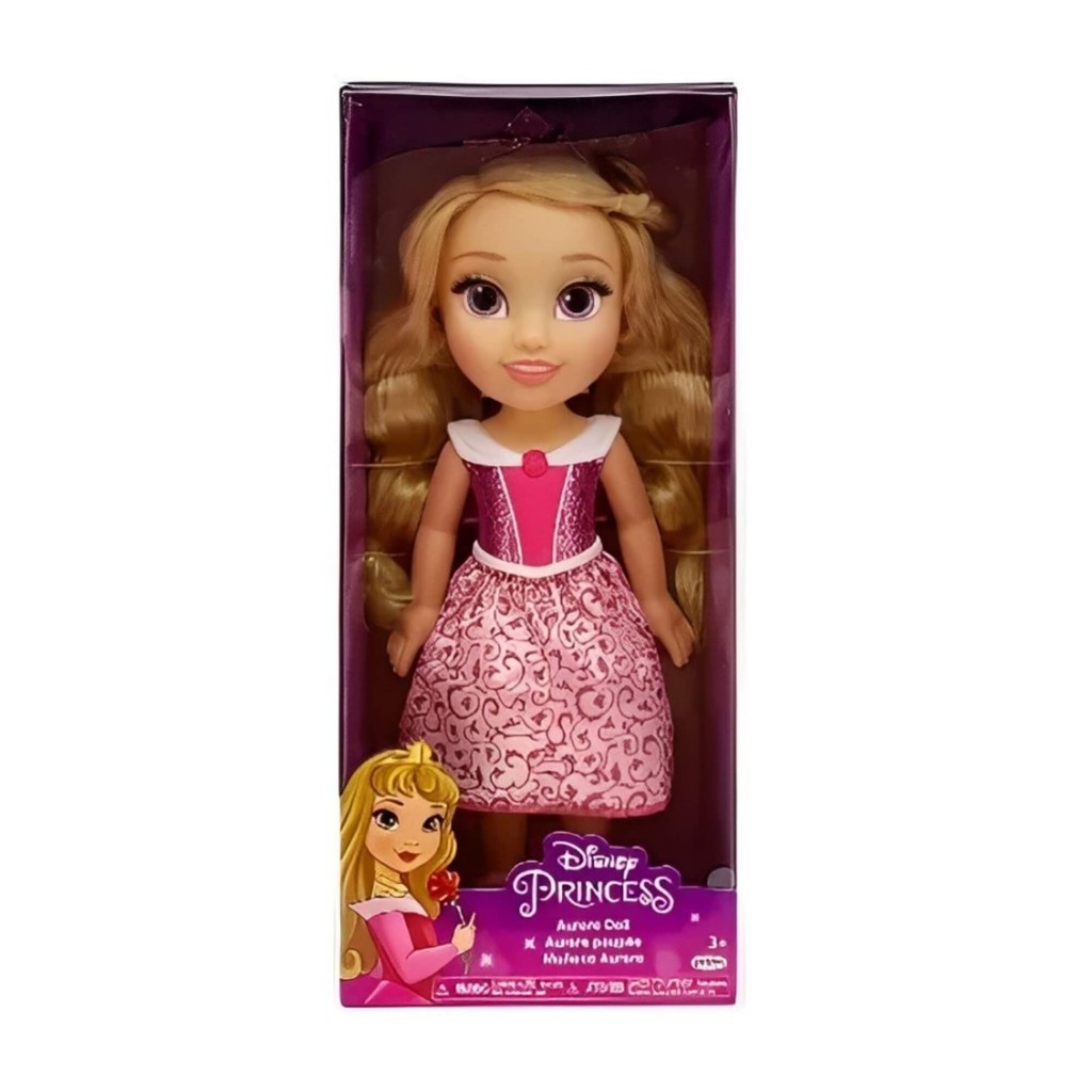 Boneca Toddler Princesas Disney Aurora 38cm Multikids — Brinquedos