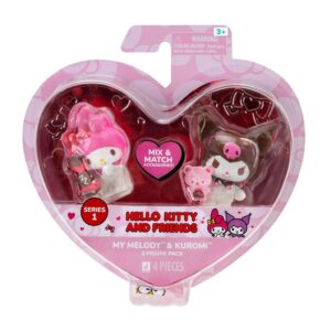 Bonecas My Melody e Kuromi Dia dos Namorados Hello Kitty