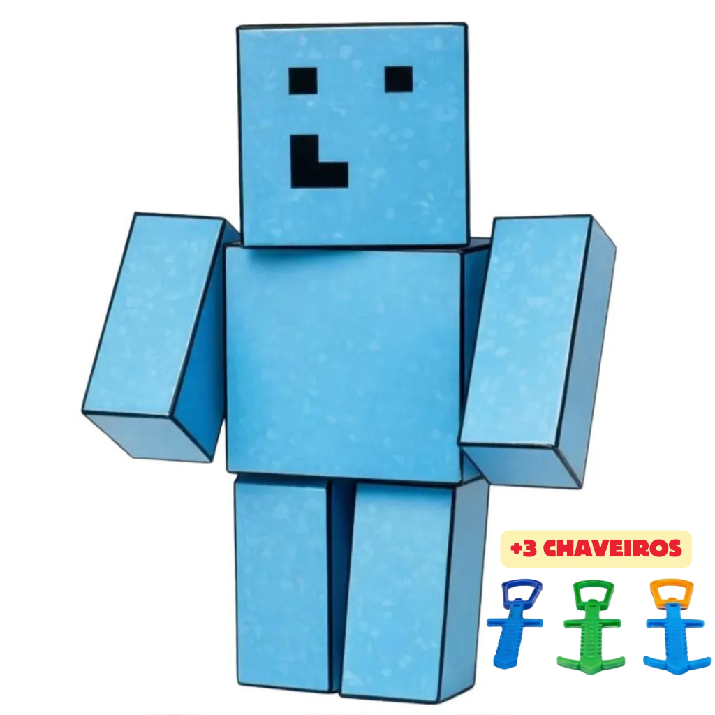 Boneco Articulado Turma Do Problems 25cm Gamer Youtuber Algazarra