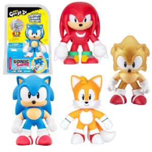 Boneco Elástico Sonic Stretch Heroes Of Goo Jit Zu Sunny Brinquedos