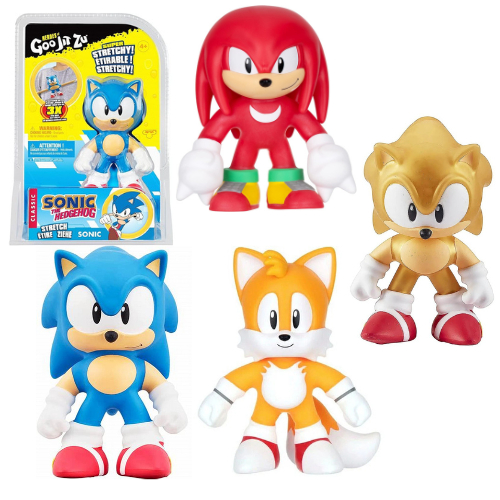 Boneco Elástico Sonic Stretch Heroes Of Goo Jit Zu Sunny Brinquedos