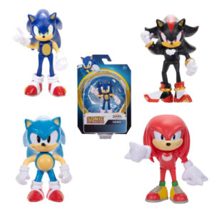Bonecos Turma do Sonic The Hedgehog 6cm Articulados Sunny brinquedos