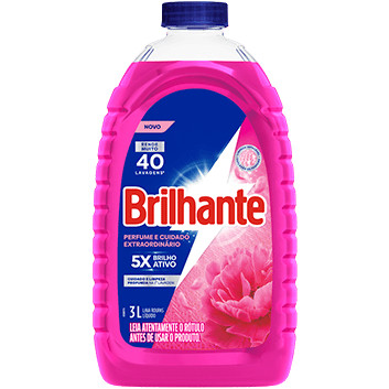 Brilhante Lava-Roupas Líquido Perfume e Cuidado Extraordinário Galão