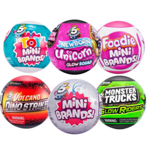 Brinquedo 5 Surprise Bolinha Surpresa Miniaturas Colecionáveis Vários