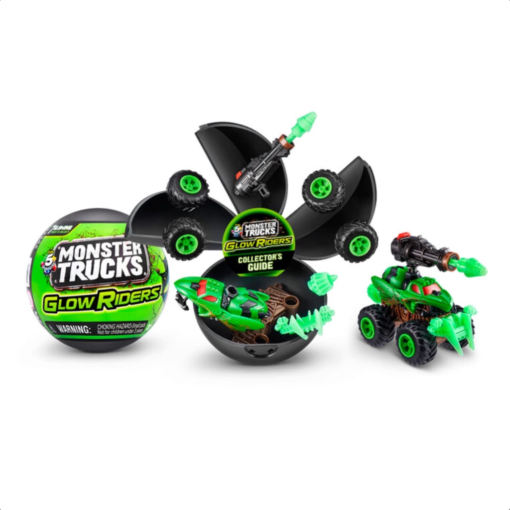 Brinquedo 5 Surprise Monster Truck Abra e Se Surpreenda 7 Monster
