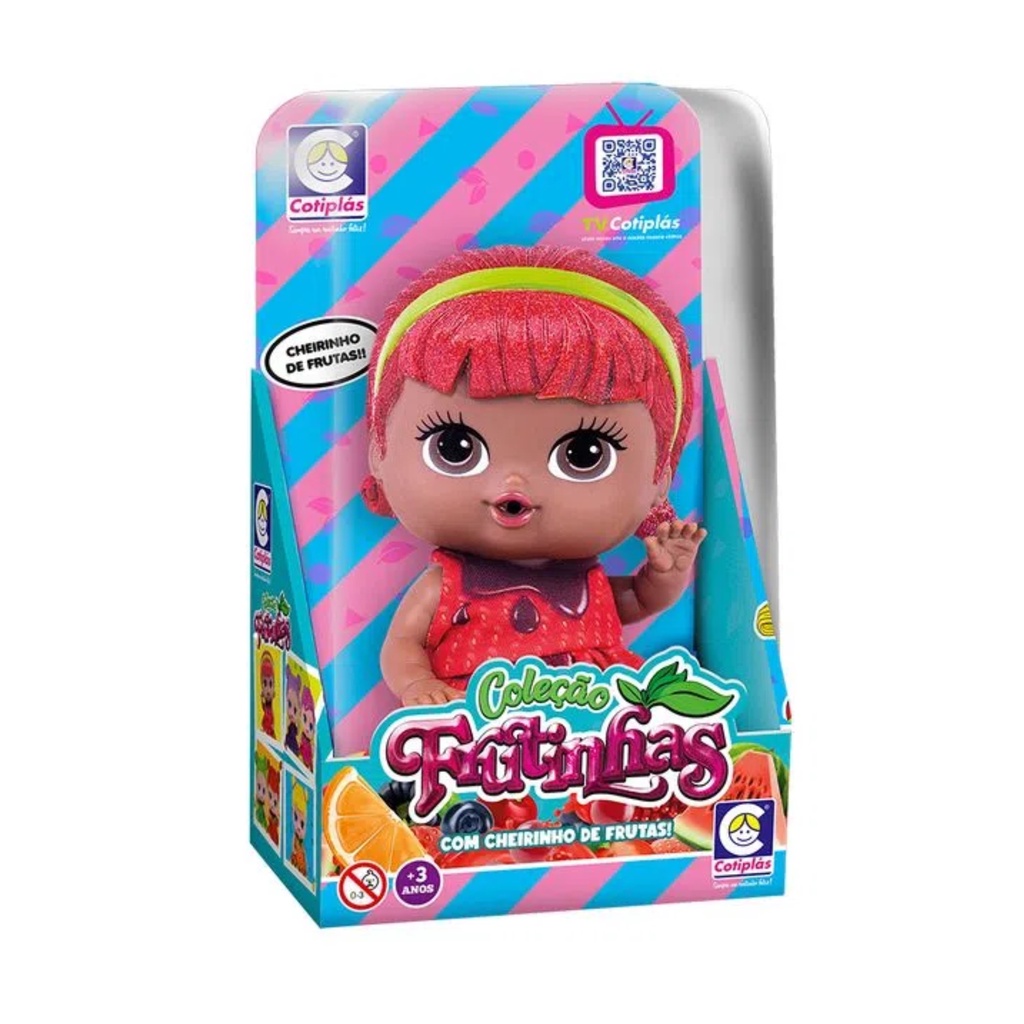 Brinquedo Boneca Coleção Frutinhas Morango e Chocolate com Cheirinho — Brinquedos