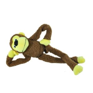 Brinquedo Cachorro pet mordedor macaco macaquinho de pelucia com