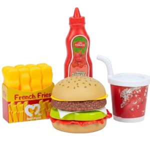 Brinquedo Chef Infantil Fast Food Educativo e Divertido Castela
