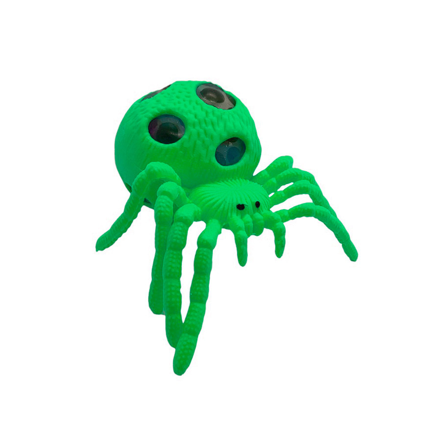 Brinquedo Cute Spider Verde 1 unidade Rizzo