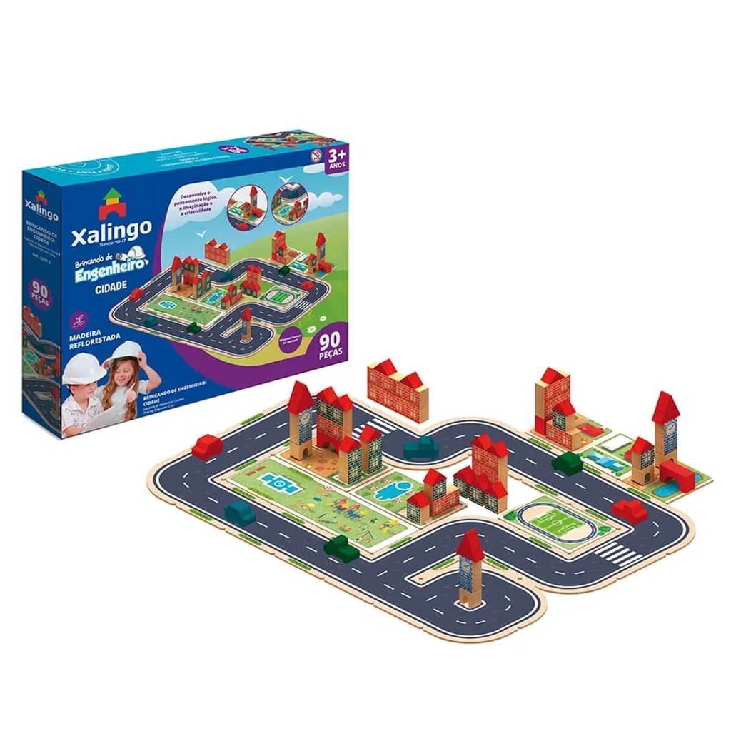 Brinquedo de Construir e Montar Brincando de Engenheiro 52772