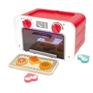 Brinquedo de Cozinha Forninho Mágico com Som, Luz e 6 biscoitos