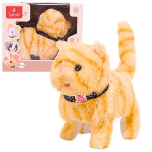 Brinquedo de Pelucia Gatinho c Som e Movimento Castela