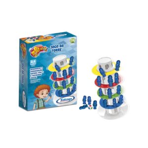 Brinquedo Educacional Jogo da Torre 24 Peças Xalingo 1373.2