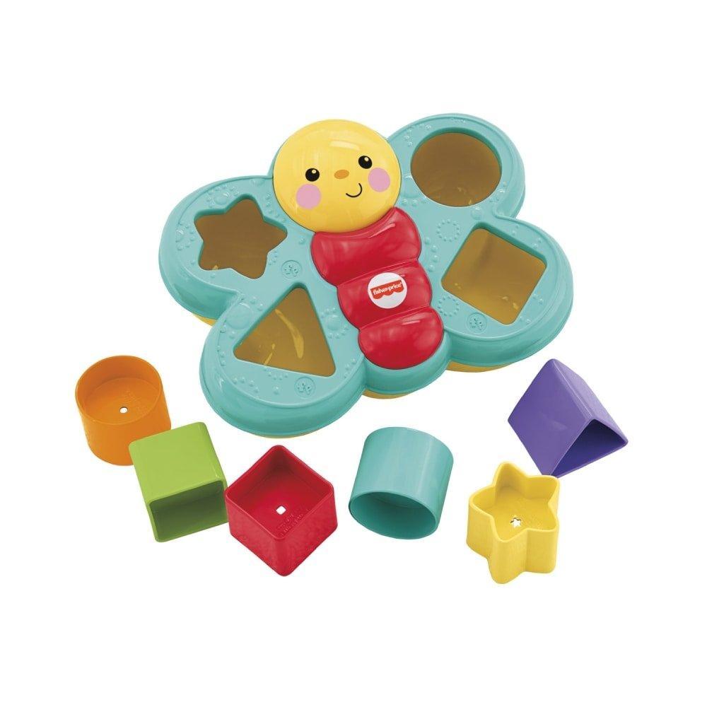 Brinquedo Encaixa Borboleta Fisher-Price 6 Peças
