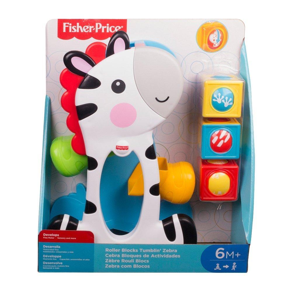 Brinquedo Fisher-Price Zebra Blocos Surpresa